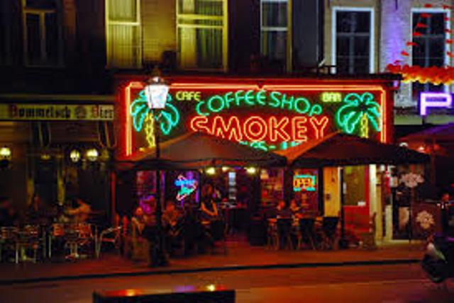 Кофешоп в Амстердаме